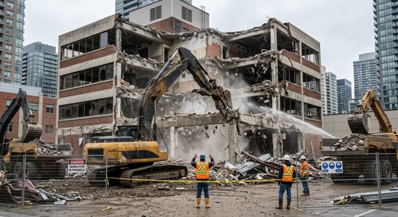 Industrial Demolition in Bergen County, NJ